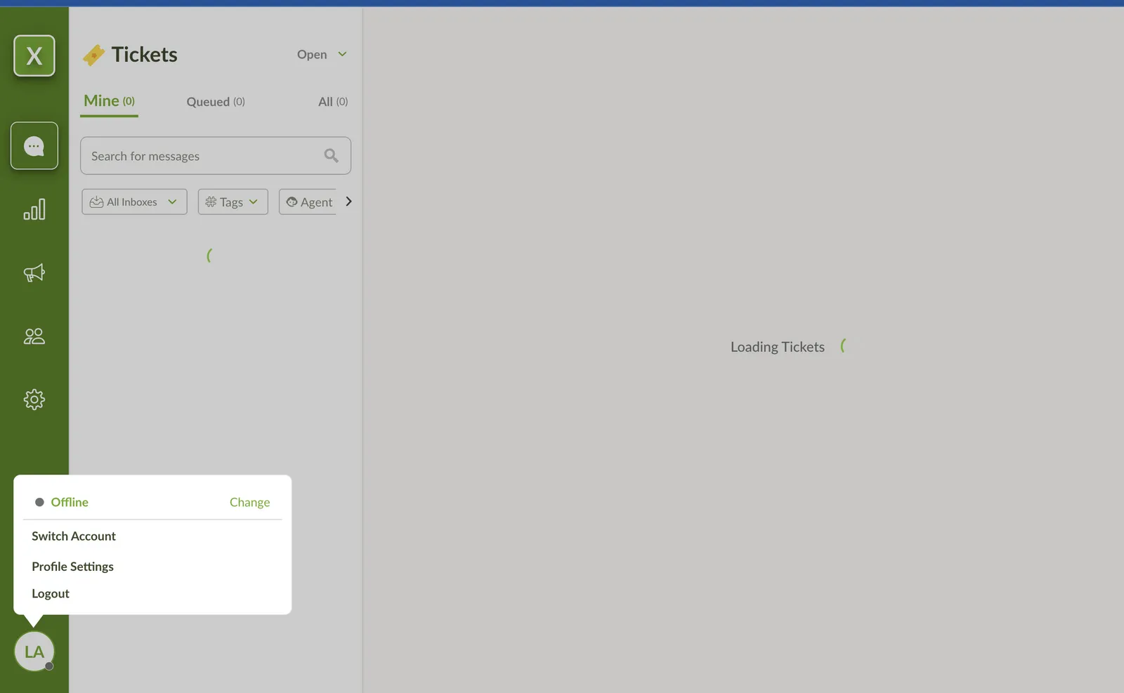 Limechat Profile Button